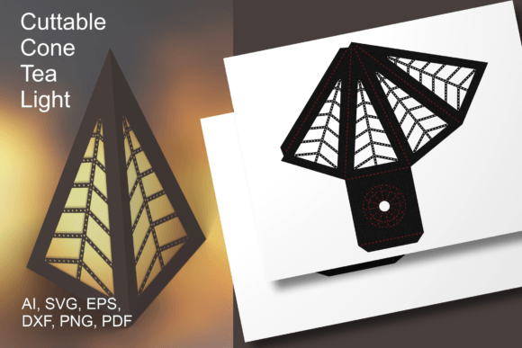 Dotted Lines X-mas Tree Cone Tea Light Review