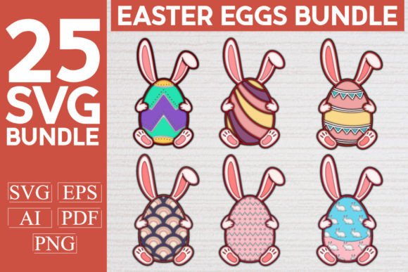 Easter Eggs 3D SVG Mega Bundle for Laser Cutting & Spring Easter