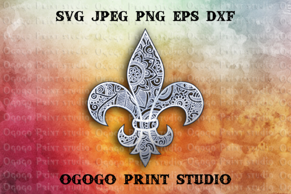 Fleur De Lis: A 3D SVG for Elegant Shapes