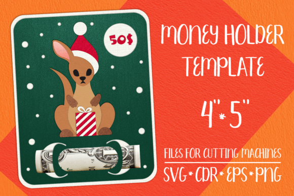 Kangaroo Christmas Card Money Holder Review