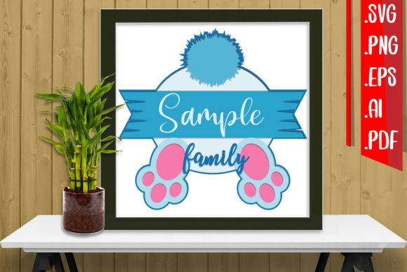 Layered Family Papercut 4 SVG for 3D SVG Shadow Boxes