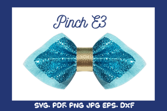 Pinch Hairbow Template: 3D SVG Shapes Review