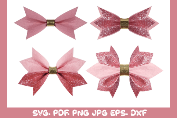Pinch Hairbow Template SVG, PDF PB7: A 3D SVG Review