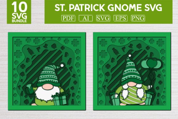 Reviewing the St. Patrick Gnome Bundle 3D SVG